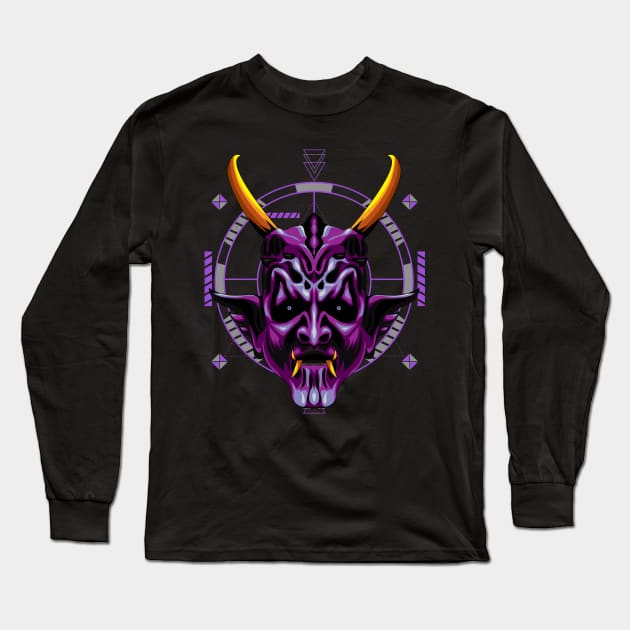 satan devil demon god Long Sleeve T-Shirt by SHINIGAMII